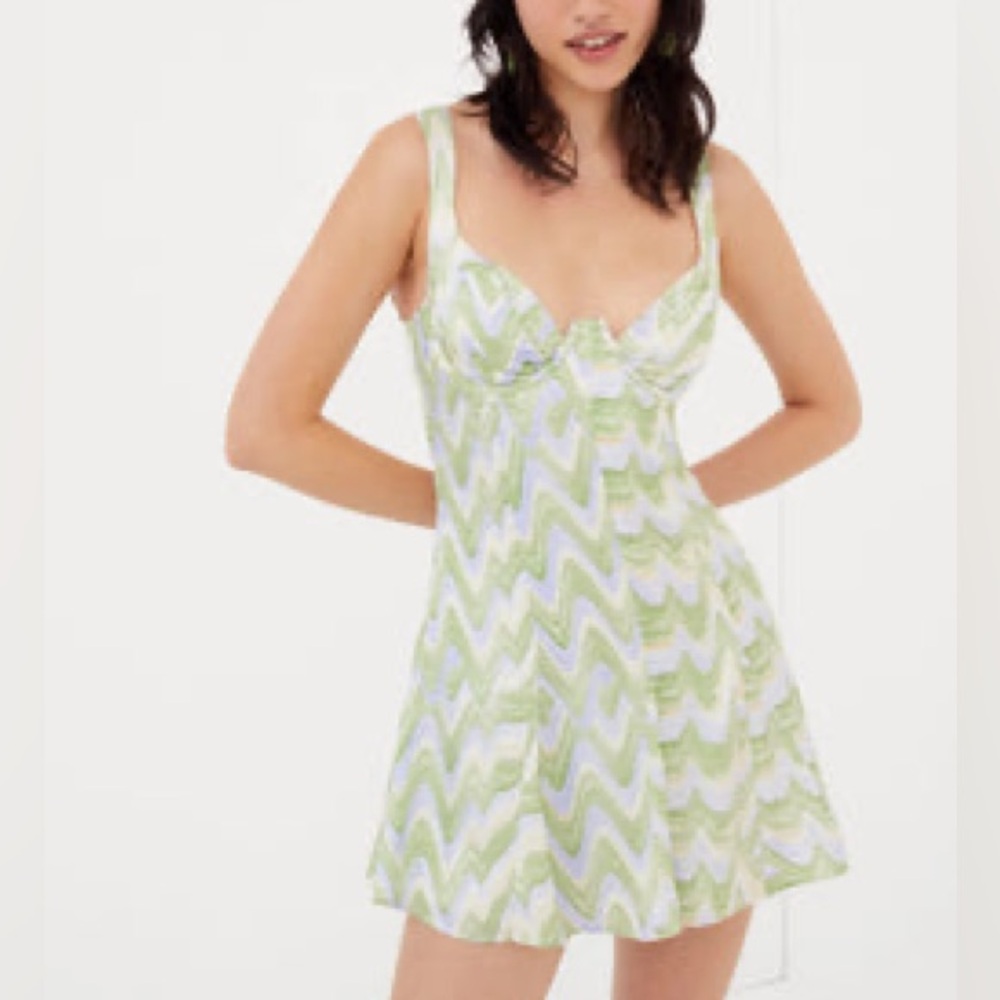 For Love and Lemons Yori Mini Dress size small with underwire
